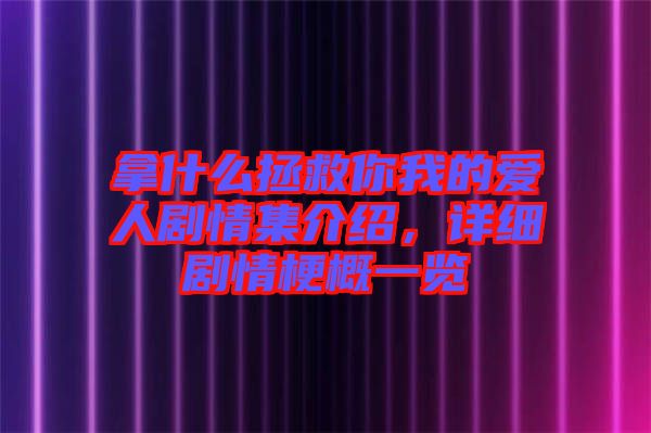 拿什么拯救你我的愛(ài)人劇情集介紹，詳細(xì)劇情梗概一覽
