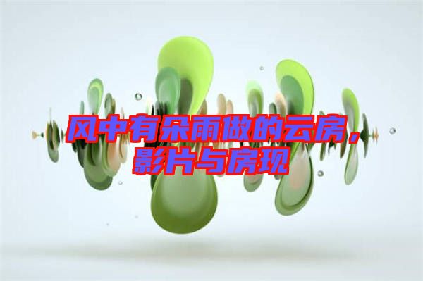 風(fēng)中有朵雨做的云房，影片與房現(xiàn)