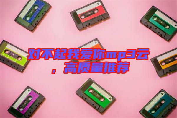 對(duì)不起我愛(ài)你mp3云，高質(zhì)量推薦