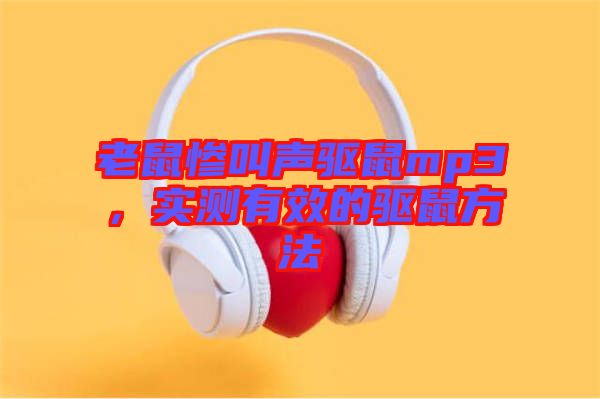 老鼠慘叫聲驅(qū)鼠mp3，實(shí)測(cè)有效的驅(qū)鼠方法