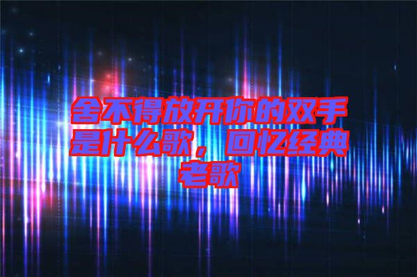 舍不得放開你的雙手是什么歌，回憶經(jīng)典老歌