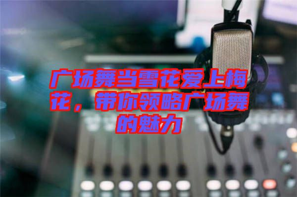 廣場舞當(dāng)雪花愛上梅花，帶你領(lǐng)略廣場舞的魅力