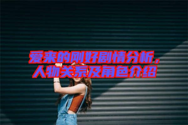 愛來(lái)的剛好劇情分析，人物關(guān)系及角色介紹