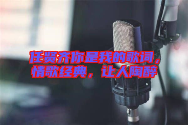任賢齊你是我的歌詞，情歌經典，讓人陶醉