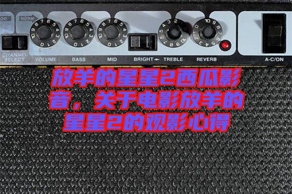 放羊的星星2西瓜影音，關(guān)于電影放羊的星星2的觀影心得