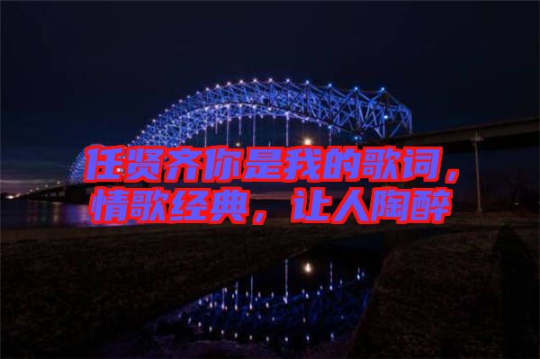 任賢齊你是我的歌詞，情歌經(jīng)典，讓人陶醉