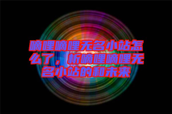 嘀哩嘀哩無(wú)名小站怎么了，析嘀哩嘀哩無(wú)名小站的和未來(lái)