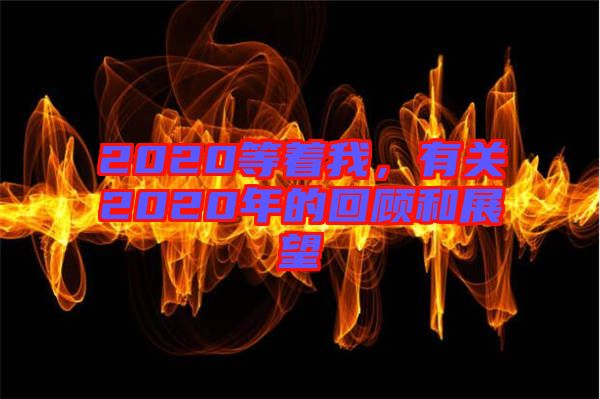 2020等著我，有關2020年的回顧和展望