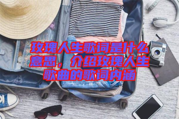 玫瑰人生歌詞是什么意思，介紹玫瑰人生歌曲的歌詞內(nèi)涵