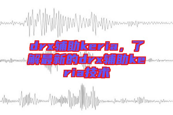 drx輔助keria，了解最新的drx輔助keria技術