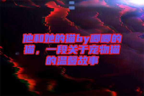 他和她的貓by唧唧的貓，一段關(guān)于寵物貓的溫馨故事